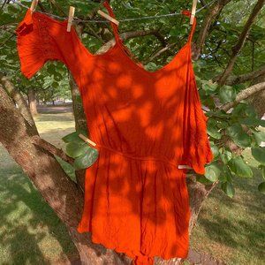 Target Brand Off The Shoulder Romper